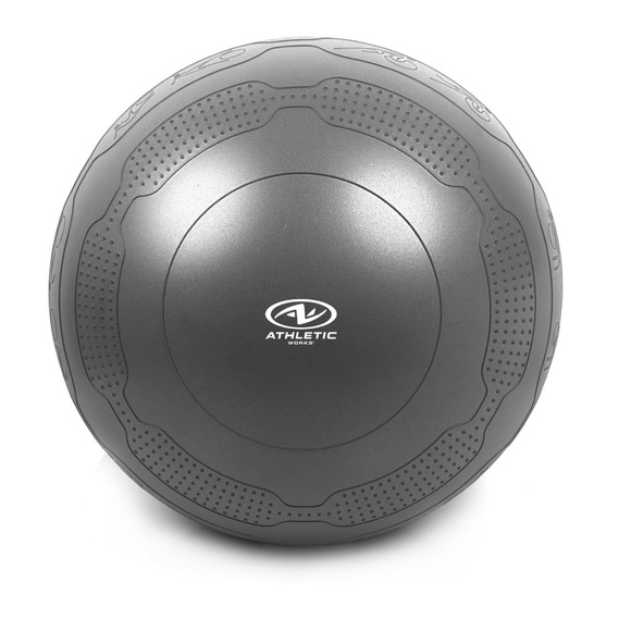 Athletic Works 75cm Yoga Ball, Anti-Burst, Exercises Poses Embossed NWT - Picture 1 of 1